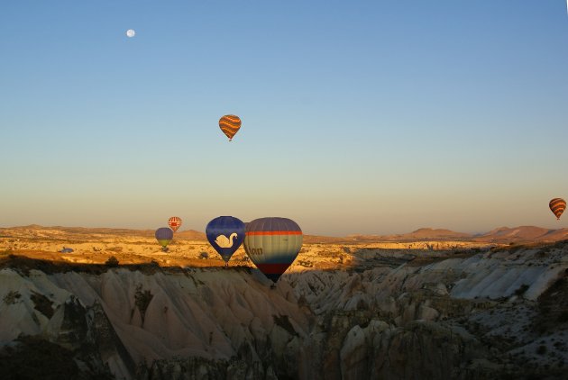 Moon Over Magical Cappadocia