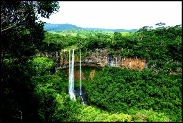 Chamarel watervallen