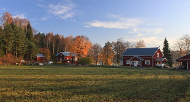 Herfst in Zuid finland