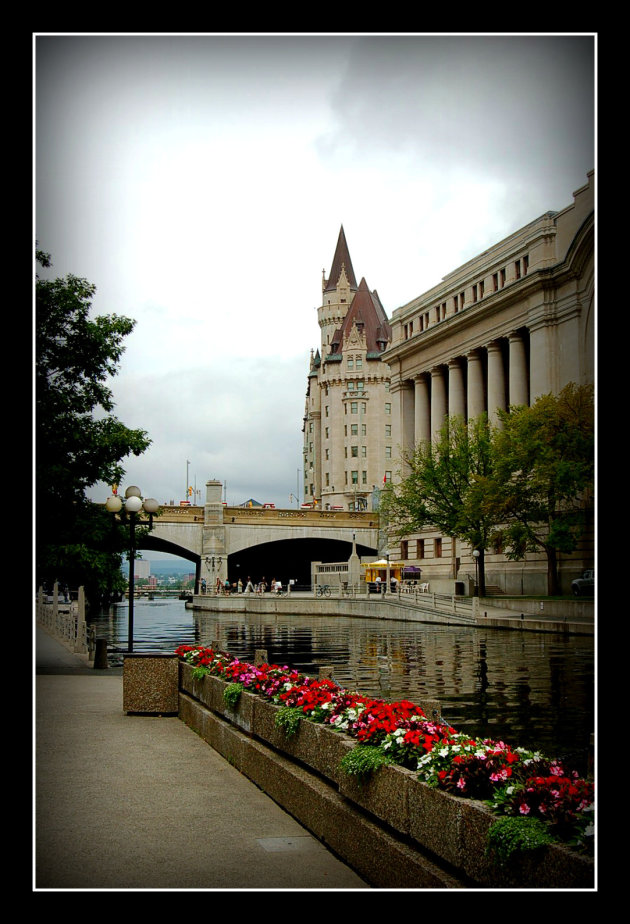 Chateau Laurier @ Rideau Canal