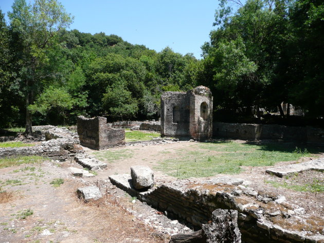 Nympheum in het gymnasium Butrint