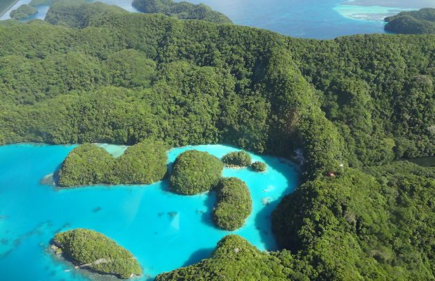 Milkey Way vanuit de lucht