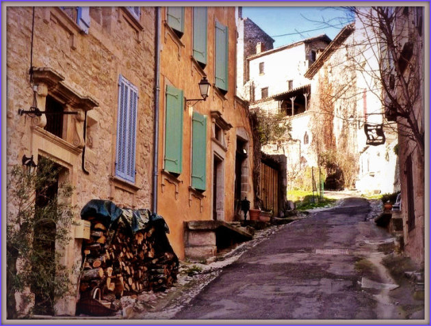 Straatje in Bruniquel