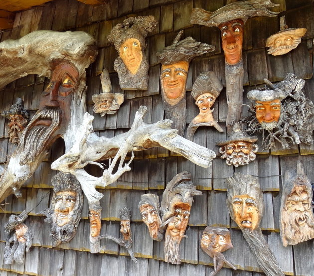 Koppige mannetjes aan de Wolfgangsee