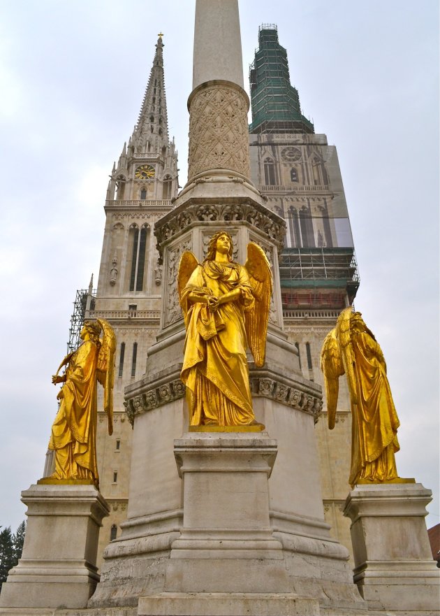 De Sint Stefanus kathedraal in Zagreb.