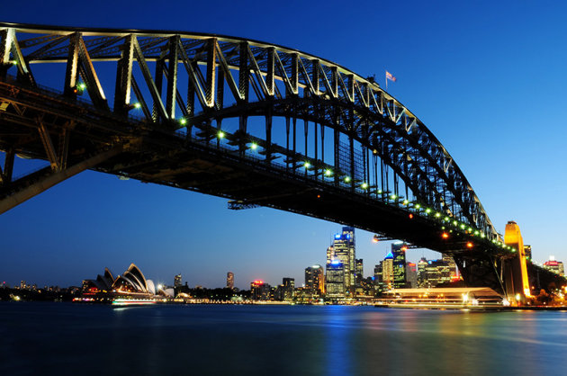 Blue hour Sydney