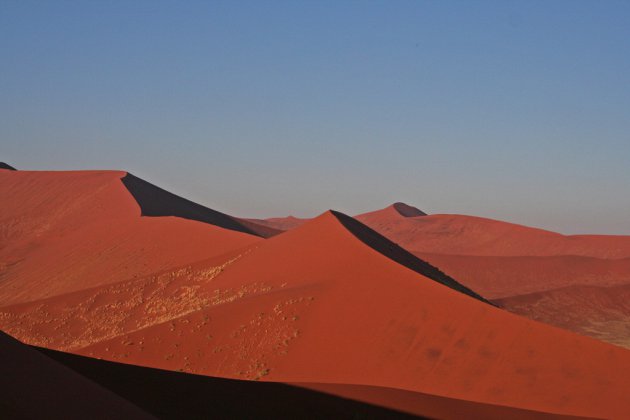 de rode sterduinen van Sossusvlei