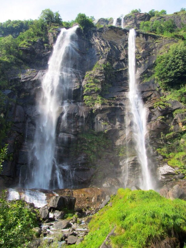 Cascate dell'Acqua Fraggia a Savogno 