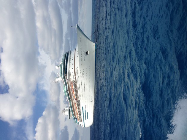 Cruiseschip naar de Bahama's