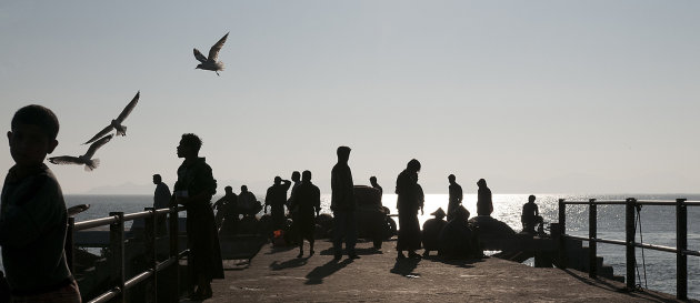 pier bij Sittwe