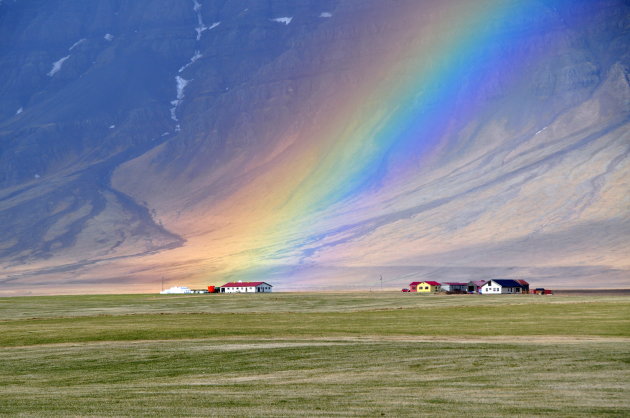 Een van de vele natuurwonderen van ijsland