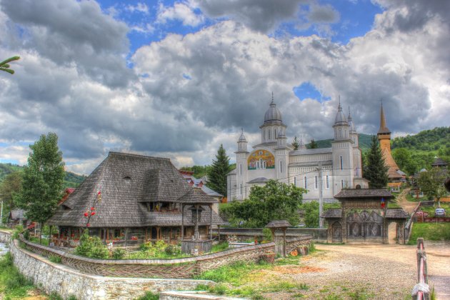 Oude huizen in Maramures