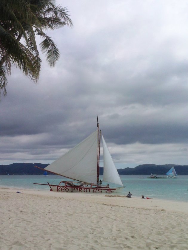 Red Pirates zeilboot -  Boracay