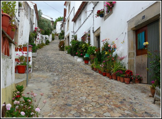 Straatje in Marvao. 