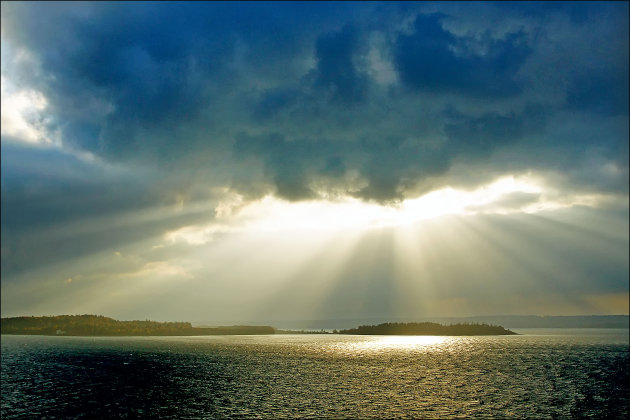 Licht in de Oslofjord