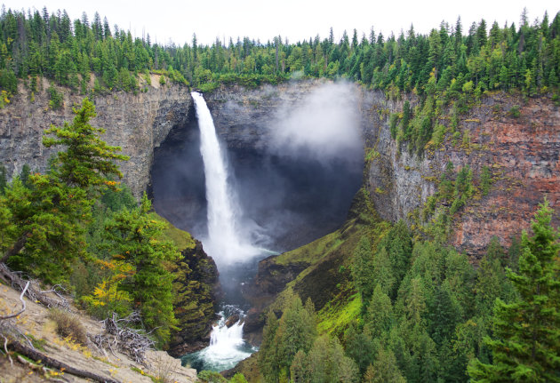 Helmcken Falls in Wells Gray Provincial Park