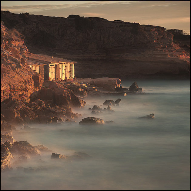 the fishermen’s huts