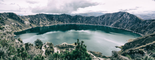 Quilotoa meer 