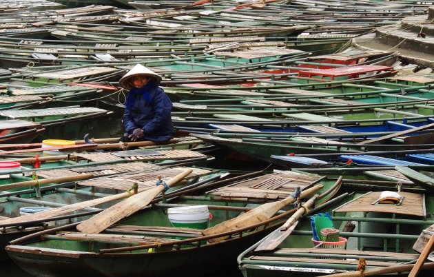 Varen in Tam Coc. 