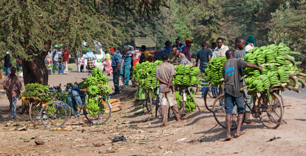 Bananenmarkt in Mto Wa Mbu