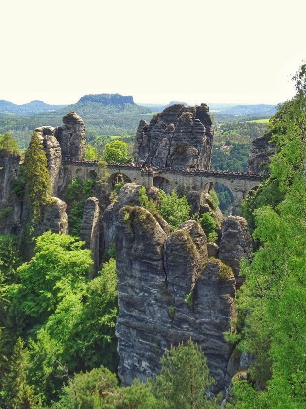 Bastei, Saxische Schweiz