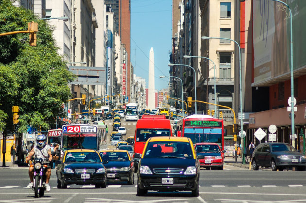 Taxi's en Obelisk