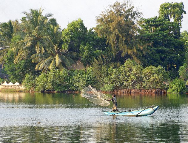 Fishing bij Batticaloa