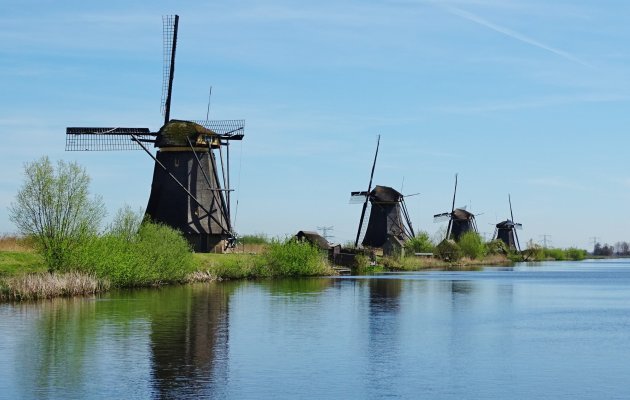 Molens in Kinderdijk