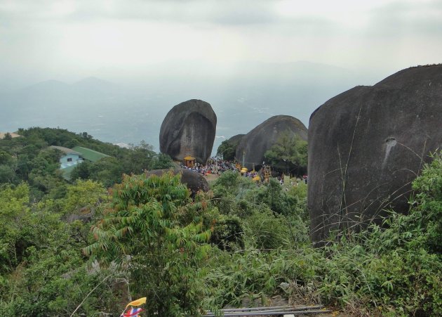 De berg Khao Phrabat