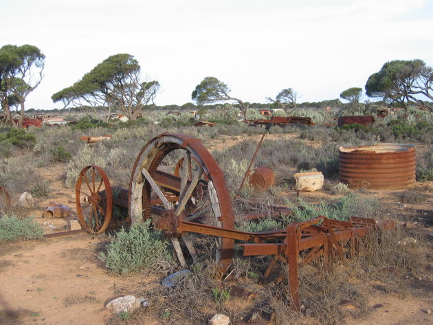 The Nullarbor: vergane glorie Koonalda Homestead