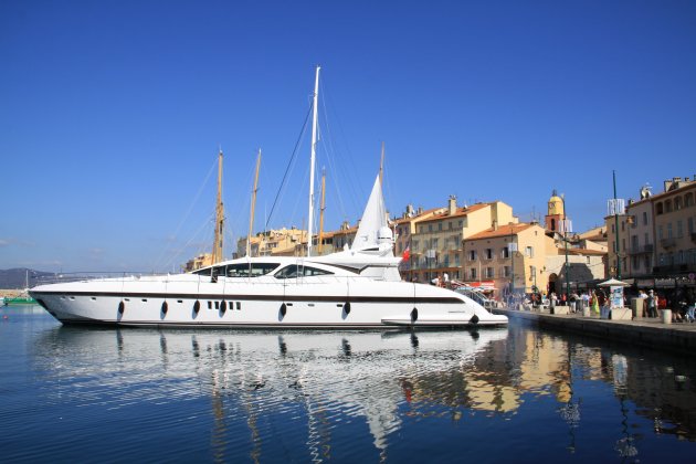 Luxe jachten in Saint tropez