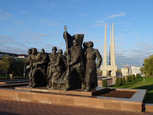 Oorlogsmonument in Vitebsk