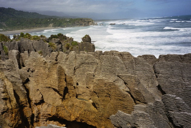 Pancake Rocks bij Punakaiki