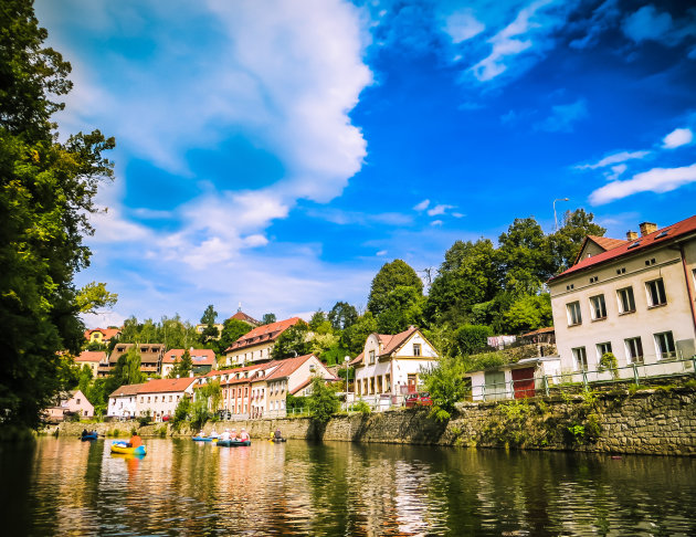 Raften bij Cesky Krumlov