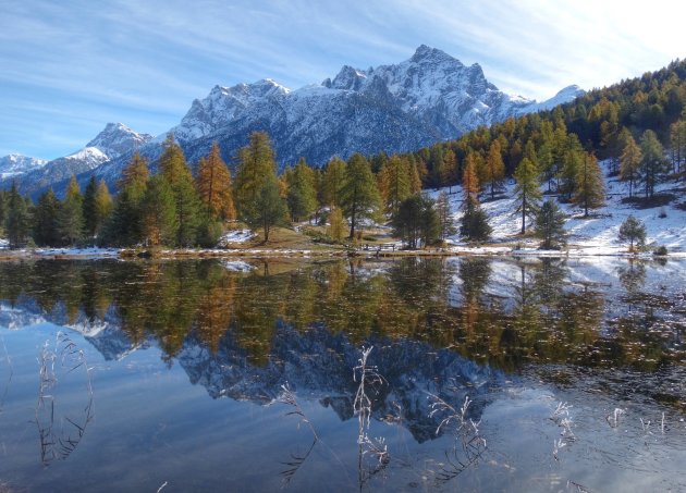 Gouden herfst in Engadin