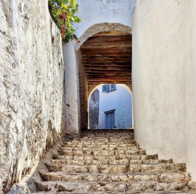 Straatje in Hydra