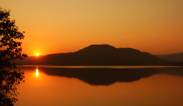 Zonsondergang Chhattisgarth