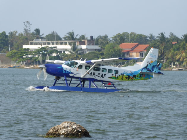 Met de water taxi