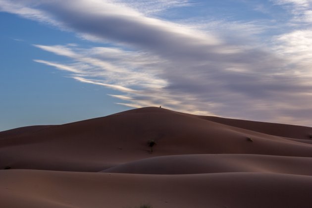 Zonsopkomst boven Erg Chebbi