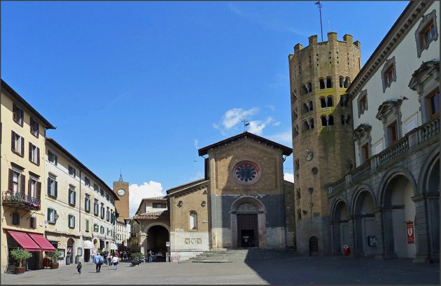 Pleintje in Orvieto