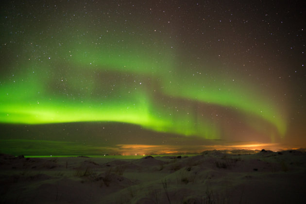 Noorderlicht op de Lofoten