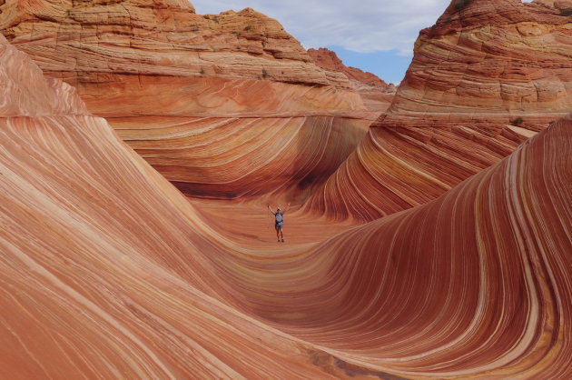 Amazing landscape of The Wave