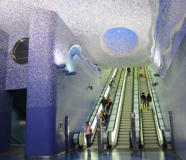 Rondje Kunst in de Metro