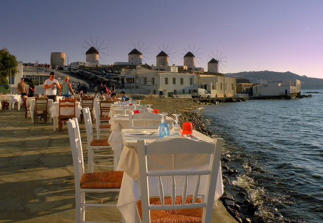 Genieten op Mykonos !