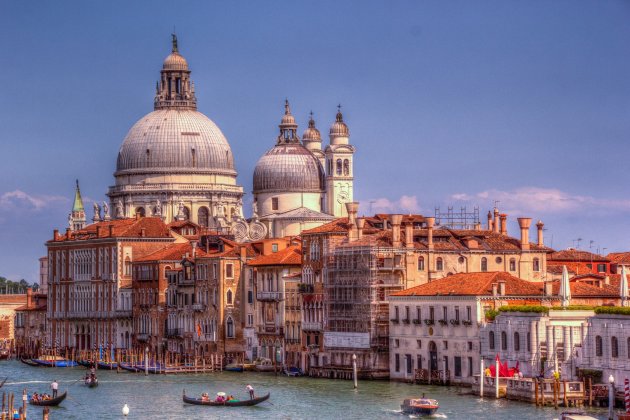 Canal Grande net een schilderijtje