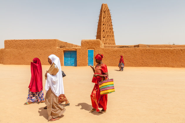 De Grote Moskee van Agadez