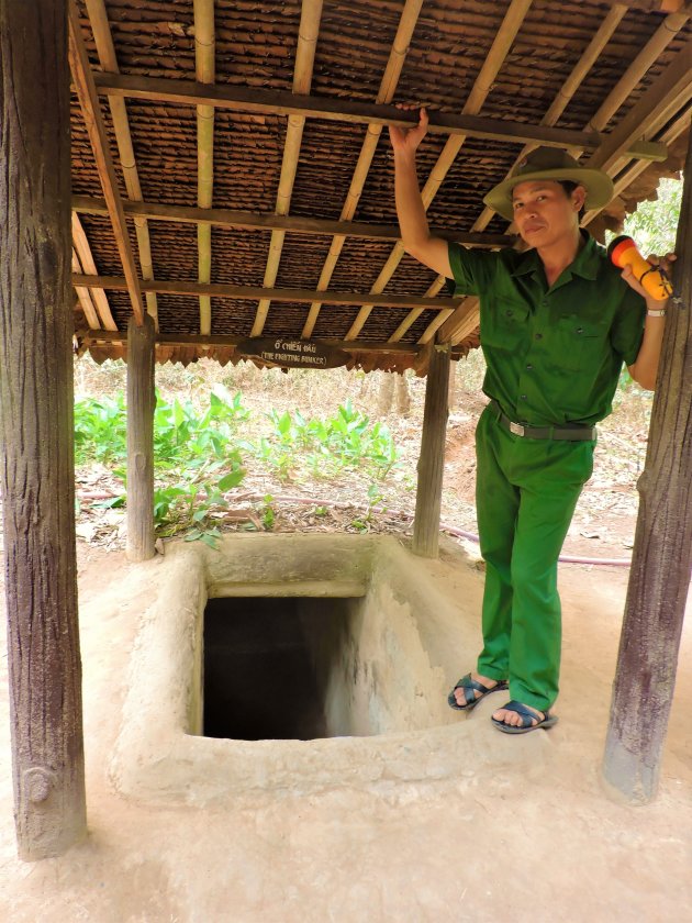 Wees welkom in de Cu Chi tunnels