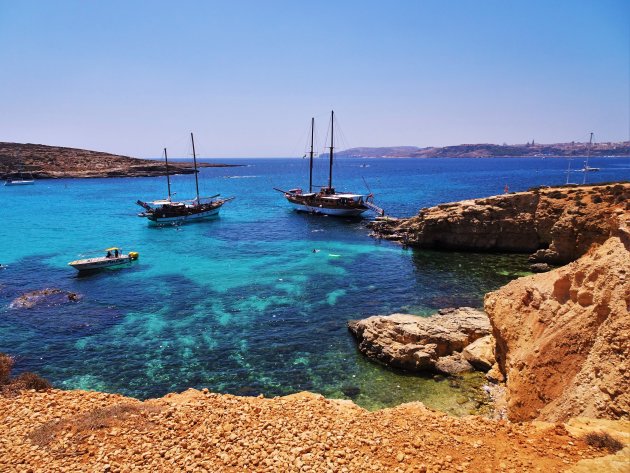 The Blue Lagoon in Comino