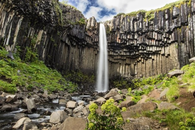 Svartifoss in Skaftafell NP