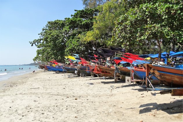 Kilometers lange stranden.